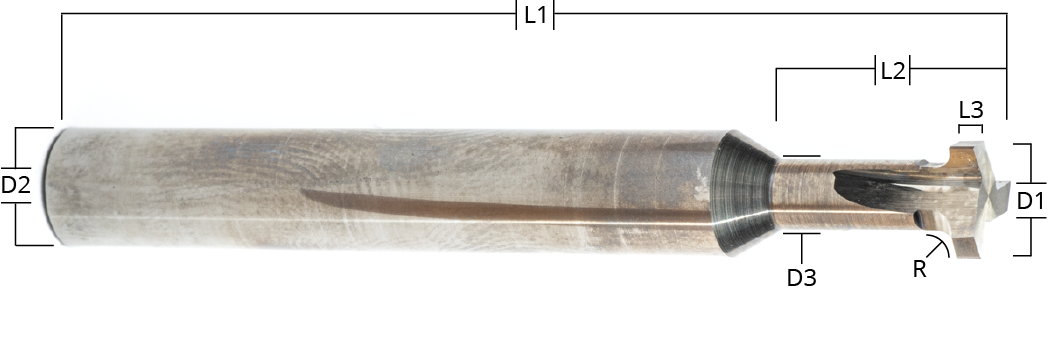 Corner Rounding End Mill - Aronson-Campbell - Custom Radius Cuts